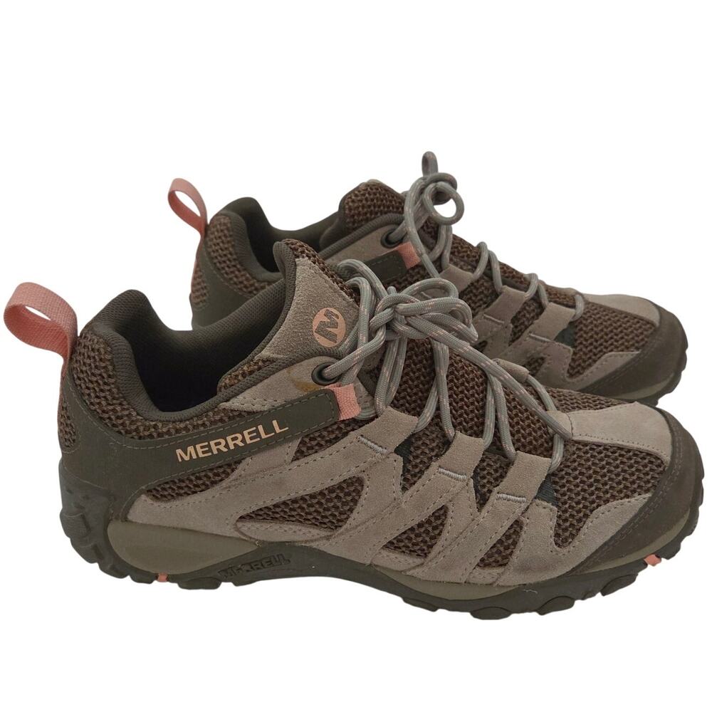 Merrell Alverstone Suede Upper Hiking Trail Running Shoes Sneakers Womens Sz 8.5